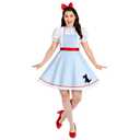 fun shack Adult Dorothy Costume for Women | Classic Dorothy Dress | Perfect for Halloween and Themed Parties, Small 