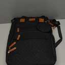 Diaper Bag Backpack Baby Bag for Mom Dad with Changing Pad, 19 Pockets, Large Waterproof Travel Baby Girl Boy Toddle Diaper Bag with Insulated Pocket, Baby Shower Gifts, Black