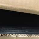 VEVOR 1.6" Rise Cuttable Threshold Ramp for Doorways, 35.4" Wide Natural Rubber Wheelchair Ramp, Non-Slip Solid Rubber Ramp with Double-Sided Tape for Doorways,Driveways,Bathroom,Smooth Tile