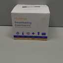 Breastfeeding Essentials Kit for Nursing Moms Nipple Relief, 60 Piece Gift Set with Reusable Hot and Cold Breast Therapy Packs/Hydrogel Nipple Pads/Lanolin cream/Nursing Pads/Saline Spray (White)