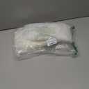 100 Pcs Zipper Plastic Pouches Drink Bags,Heavy Duty Hand-Held Translucent frosted Reclosable Stand-up Bag 2.4" Bottom Gusset with 100pcs Straws & Funnel Included (clear)