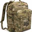 Genuine U.S. Military Assault Pack OCP Multicam Backpack – MOLLE Compatible Tactical 3 Day Rucksack Hydration Ready Army Field Pack for Hiking Camping Hunting Bug Out Gear