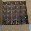 50PACK C9 Christmas Lights LED Replacement BulbsShatterproof & Waterproof Plastic C9 Led Bulbs for Outdoor String Lights, E17 Base, 0.6W Equivalent to 7W, Warm White 2700K, 50LM Holiday Decoration