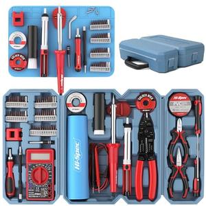 Hi-Spec 84pc Electronics & Solder Iron Kit. Multimeter and Tools for Electrical Repairs, PCB & Computers