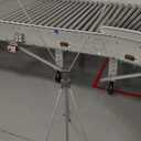 2 Pack X Frame Banner Stand Fits Any Banner Adjustable Size 23"X63" to 32"X78" with Portable Retractable Carrying Bag, Customize Stand for Trade Show Exhibition Market and Store Display, Silver