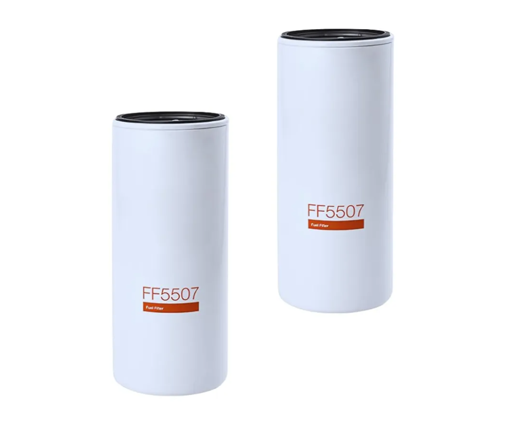 4 Pack FF5507 Fuel Filter Spin-On for Various Truck Replacing Part Numbers FF5507, LF3654, LF667