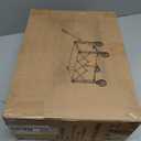 Collapsible Wagon Cart with Wheels & Reflective Stripe 280lbs Heavy Duty