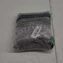 DII Farmhouse Braided Stripe Table Runner Collection, 15x72 (15x77, Fringe Included), Black
