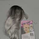 MINLEE Silver Gray Wig with Bangs for Women 14 Inch Short Bob Wavy Curly Wig Gray Hair Wigs Heat Resistant Synthetic Wigs