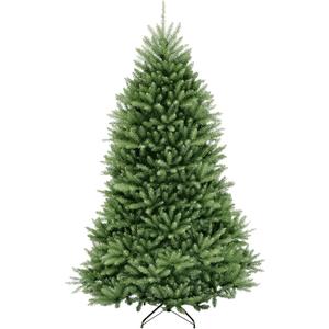 National Tree Company Artificial Full Christmas Tree, Green, Dunhill Fir, Includes Stand, 7.5 Feet