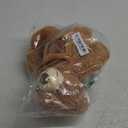 Liliful Christmas Bear Stuffed Animal Operation Recorder Bear with Voice Recorder 12 Inch Remembrance Animal Plush Toy with Photo Frame for Christmas Baby Shower Wedding Gifts(Dark Brown)