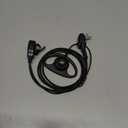 TC508 D Shape Headset Earpiece with Mic Ptt Compatible with HYT Hytera BD502 BD502i PD502 PD562 TC580 Walkie Talkie Two Way Radio