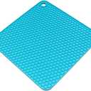 4 Piece Silicone Insulation Mat Set Sturdy Heatproof Table Mats Non-Slip Kitchen Mat for Pan Pot Bowl Cup