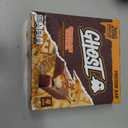  GHOST PROTEIN BAR, CHOCOLATE CARAMEL Flavor, 20G Protein, 2G Sugar, 4 Dual-Bar Packs, 9.2 oz (EXP 10/29/26)