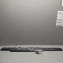 ALLZONE Tension Curtain Rod for Window, 83-123 Inches, Heavy Duty Curtain Rods No Drilling, Non-Slip Bathroom Shower Tension Rod, Renter Friendly, Adjustable, Spring Loaded, Extra Long, Black