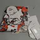 Halloween Decorations Honeycomb Table Centerpieces & Banner Set – 7PCS Black Cat, Haunted House, Pumpkin, Witch Hat & Cauldron Halloween Party Supplies for Home, Office, Classroom