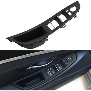 Interior Door Handle Window Switch Panel Compatible with BMW 5 Series