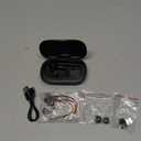 Bluetooth Headset V5.4, Bluetooth Earpiece with 500mAh Charging Case, 50H Talk Time Wireless Headset with Mic for Computer Cell Phones, Hands Free Noise Canceling Headphones for Work Trucker