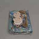 Chunful 26 Pcs Christmas Beach Decorations Wooden Beach Ocean Christmas Ornaments Resin Starfish Tree Topper 35.5 Inch Starfish Xmas Tree Skirt for Party Holiday Crafts Home