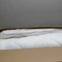 3 Inch Ultra-Fluffy Memory Foam Mattress Topper Full XL for Back Pain, Extra Soft Pillow Top Full XL Mattress Topper with 4X Support, Mattress Pad with Breathable Air Mesh Sides, 6-21'' Deep Pocket (White)