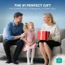 YOUKADA 2025 Upgarded Neck Massager, 3 in 1 Modes, Shoulder Relaxer, Neck Stretcher with Heat for Pain Relief, Ergonomic 26Shoulder Massager, Portable for Car/Office/Home (Green)