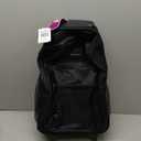 Rockland Double Handle Rolling Backpack, Black, 17-Inch (One Size)