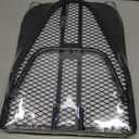 Metal Mesh Panel Tabletop Ironing Board | Foldable Iron Board | Heavy Duty Small Iron Board with Heat Resistant Cover and 100% Cotton 8mm Thicken Pad | 31.5"x11.8"x6.2" (Black/Grey)