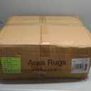 zesthome 10x12 Area Rugs - Large Modern Abstract Washable Rug, Low Pile Living Room Rug, Soft Anti-Skid Indoor Rugs, Non-Shedding Carpets for Bedroom Dining Living Farmhouse Nursery Home Office (Grey)