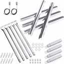 Grill Replacement Parts for Charbroil Performance 5 Burner 463448021 463450022 463451022, 4 Burner 463365021 463352521, Charbroil Grill Parts Include Heat Plate,Burner, Igniter,Crossover Tube