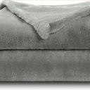 VELLUBAM Electric Heated Blanket Twin 62" x 84" - Soft Fuzzy Cozy Flannel Sherpa Electric Blanket with 5 Heating Levels & 10 Hours Auto Off, Heated Blanket for Women and ETL Certified