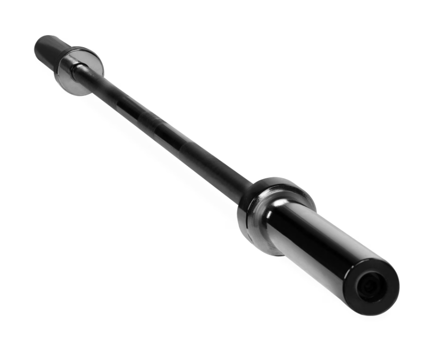CAP Barbell 6-FT Solid Olympic Bar, Black