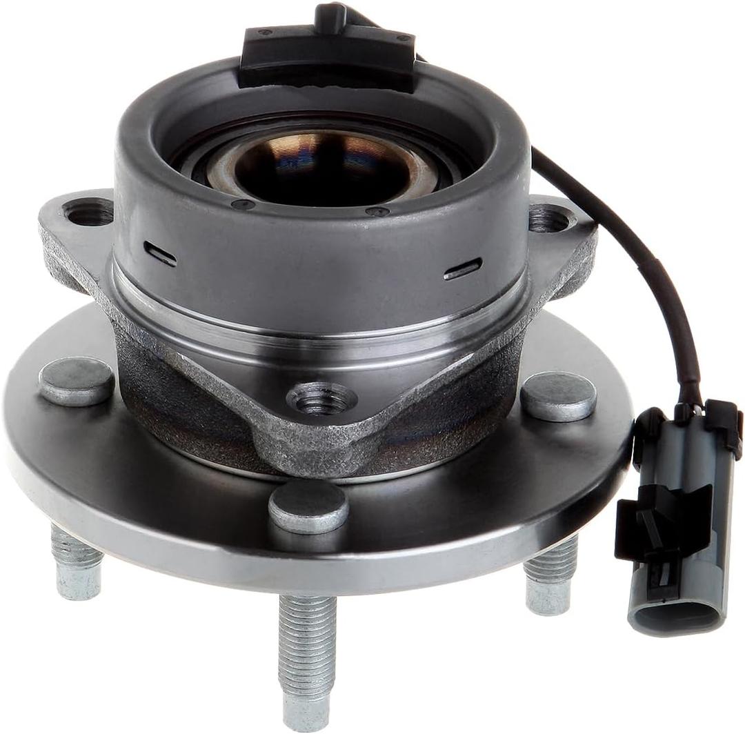 ECCPP Wheel Hub and Bearing Assembly Front 513204 fit 2003-2009 C hevrolet Cobalt P ontiac G5 S aturn Ion wheel hubs 5 lugs with ABS 3 Bolt Flange