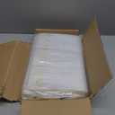 Spartan Industrial - 12" X 15" (500 Count) Self Seal Clear Poly Bags with Suffocation Warning for Packaging, Clothes - Permanent Adhesive