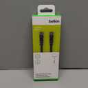 Belkin CAT6 Snagless Ethernet RJ45 M/M Patch Cable for Connecting to LANs or Internet for Use with 100-1000BASE-T Networks, 2m Length, Black (A3L980BT02MBLKS)