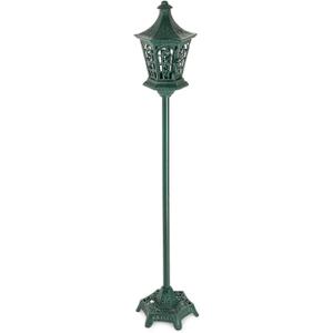 Sungmor 47 Inches Tall Cast Iron Floor Standing Candle Holders - Green