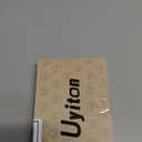 Uyiton Compatible with iPhone 17 Pro Max Camera Lens Protector - [Not Easy to Break][Strong Adsorption][Case-Friendly] Metal Tempered Glass Rear Camera Screen Cover - Cosmic Orange