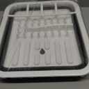 Home Foldable Drainer Kitchen Drainer Holder Storage Bowl Tableware Portable Drying Plate