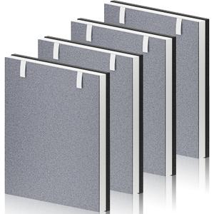4 Pack Vital 100 Replacement Filter for LEVOIT Vital 100 Air Purifier, 3-in-1 High-Efficiency Activated Carbon Filter, Part Number Vital 100-RF