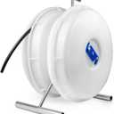 415D Wire Dispenser Wheel, 2 Reel Wire Dispenser Kit for 250 foot rolls of Wires, Cable dispenser wheel for Electricians & Contractor, Durable, Light Weight