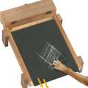 Dog Nail Scratch Board with Treat: Stress-Free Dog Scratch Pad for Nails, Durable Wooden Nail Filing Board, Interactive Puppy Enrichment Toy & Professional Pet Grooming Tool for All Dogs