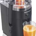 Hamilton Beach HealthSmart Juicer Machine, Compact Centrifugal Extractor, 2.4 Feed Chute for Fruits and Vegetables, Easy to Clean, BPA Free, 400W, Black (R67500)