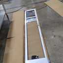 PetSafe Sliding Glass Pet Door - No-Cut DIY Install Doggy Door for Renters - Aluminum Frame - Adjustable Height 75 7/8" to 81" - Ideal for Large Dogs Up to 100 lb - White