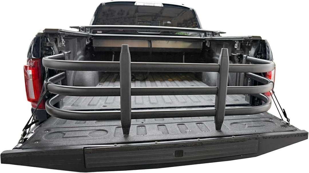 Truck Bed Extender for F-150 250 350, Silverado Sierra Ram 1500 2500HD, Tundra, Titan XD Pickup Trucks, 24" Bed Extension (24" Full-Size)