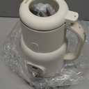 Automatic Nut Milk Maker, 20oz Homemade Almond, Oat, Coconut, Soy, Plant Based Milks and Non-Dairy Beverages with Delay Start/Keep Warm/Self-Cleaning/Boil Water, White