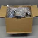 COOK WITH COLOR Stainless Steel Salad Spinner - 5 Qt. Lettuce Washer And Vegetable Spinner Dryer for Easy Salad Prep - Non Slip Base with Pull Handle - Auto Stop Brake System, Stain and Odor Resistant (Blue)