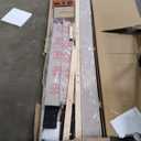 Novilla King Size Bed Frame with Adjustable Headboard Platform King Bed Frame Linen Fabric Upholstered Headboard, No Box Spring Needed, Noise-Free, Wooden Slats Support, Easy Assembly, Beige