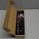 DORISILK 500 Degree High Temp Professional Hair Straightener30s Fast Heating Ceramic Flat Iron 2 in 1 Hair Straightener and CurlerPlasma Flat Iron Get Frizz-Free Dual Voltage for Travel Using (Black)