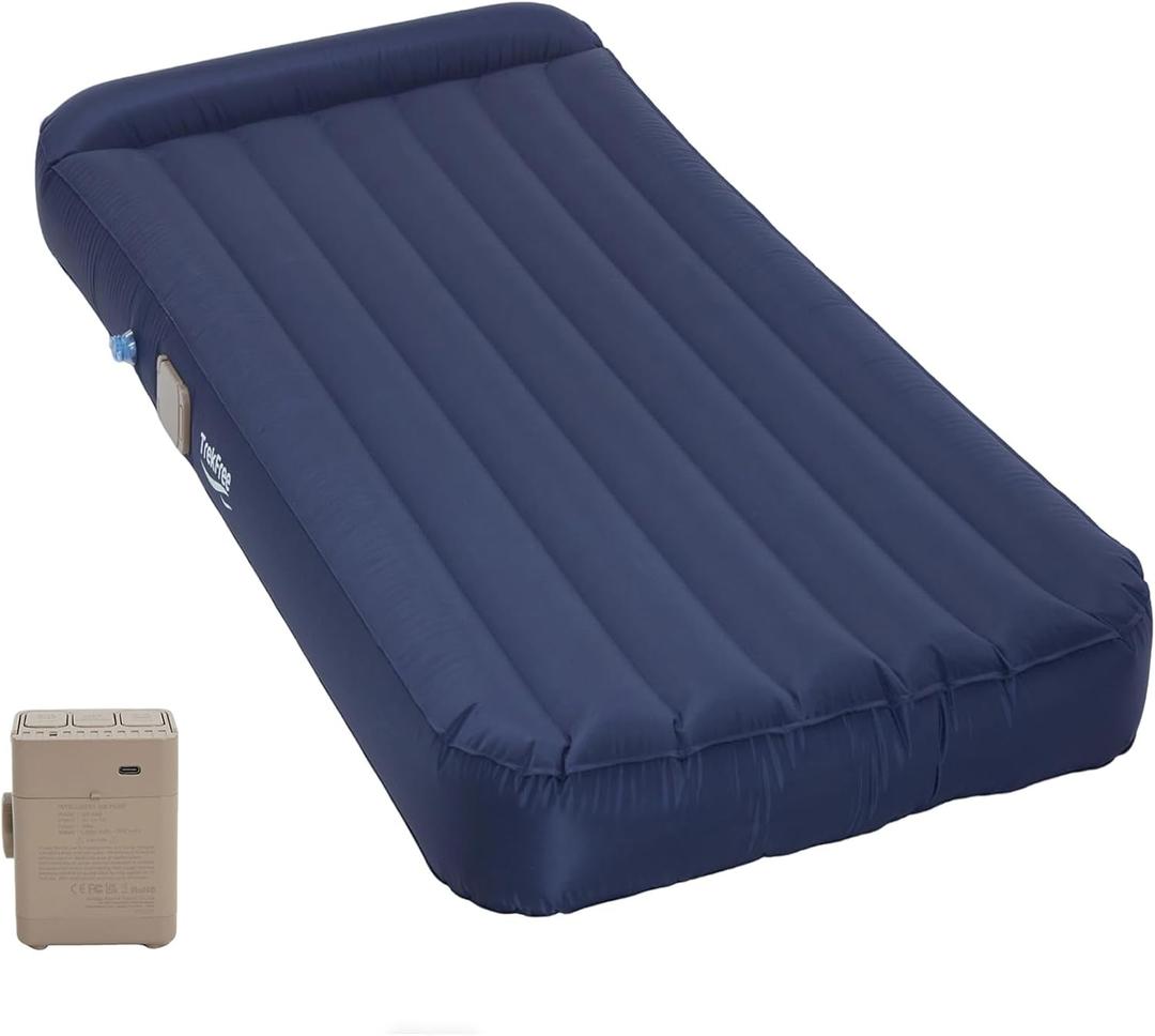 Self-Inflating Sleeping Pad with Electric Pump, 4 Season Camping Mattress Pad, Camping Essentials Gear for Tent Travel Car