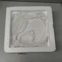 vensovo 7 Inch White Ceramic Plant Saucer Pots Tray -2 Pcs Round Planter Saucers for Indoor & Outdoor Plants, Large Trays Perfect for 5 Inch 6Inch Flower Pot