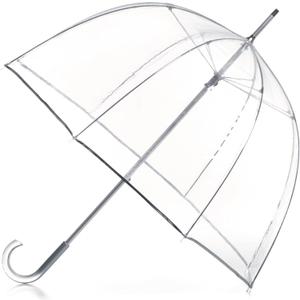 Totes Adult Bubble Umbrella with Dome Canopy and Lightweight Wind and Rain Protection 51in